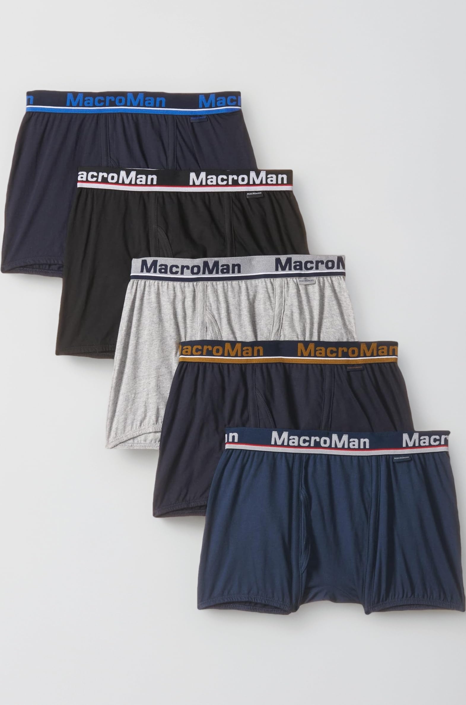 Solid Mini Trunk for Men | 100% Cotton Fabric | Outer Elastic | Pack of 5
