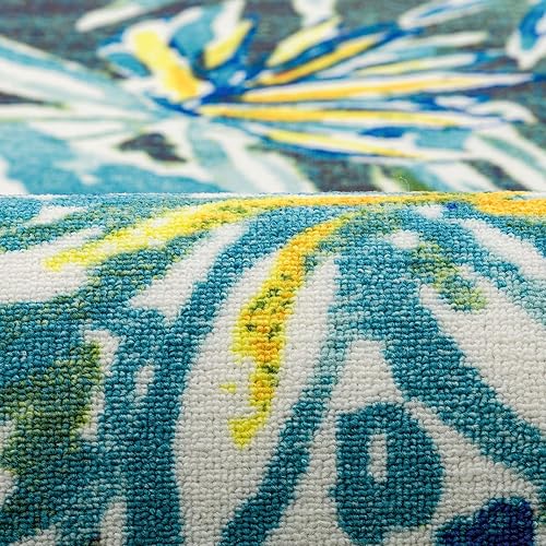 Miniatura 4 de DECOMALL Tapete pequeño para puerta de 2 x 3 pies, para porche, patio, balcón, terraza, patio, multi 24 x 36 pulgadas