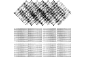 50 Pack Flower Pot Hole Mesh Pad - Prevent Plant Soil Erosion