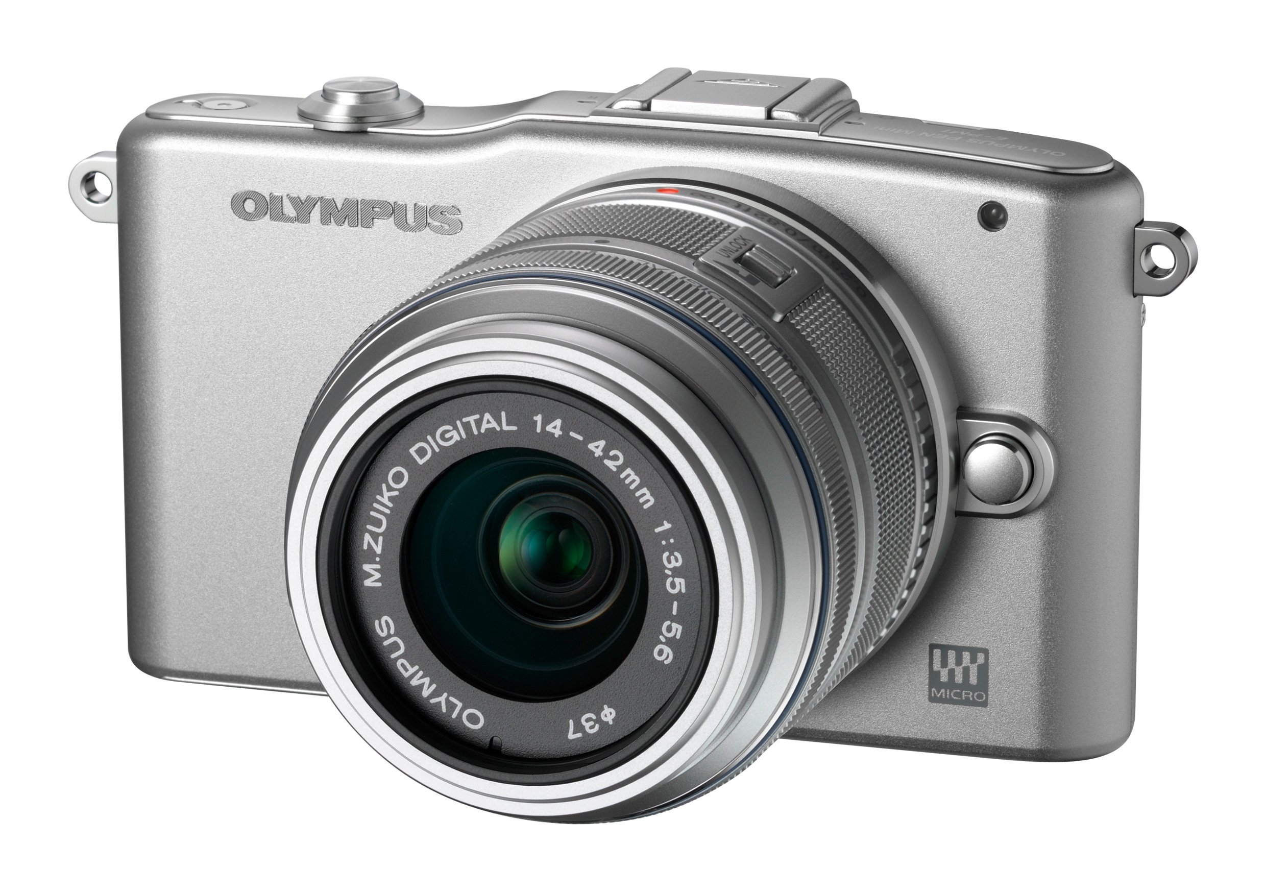 Olympus PEN mini E-PM1 mirrorless digital camera kit w. 14-42mm 