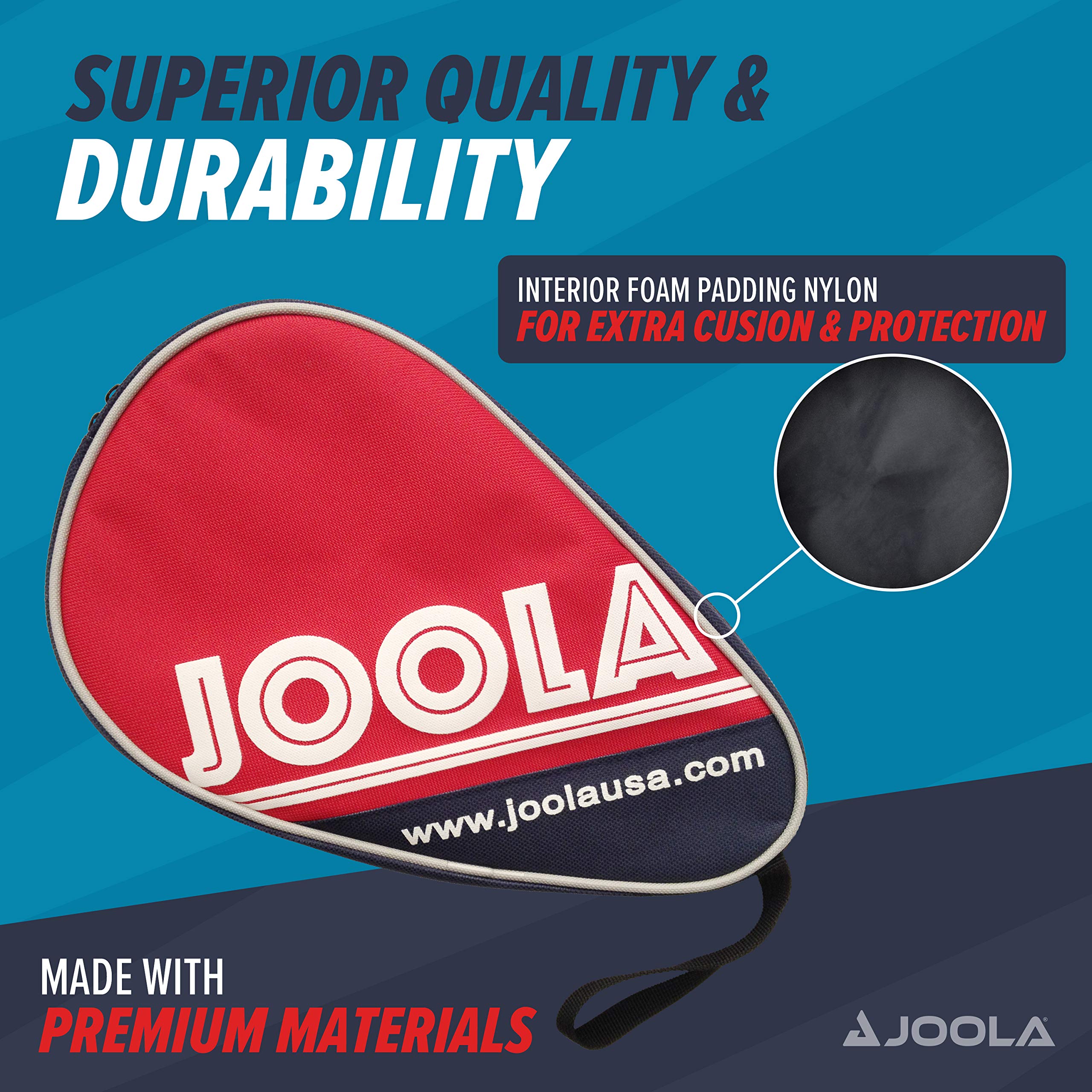 Amazon | JOOLA ディスクラケットケース ボール収納付き 80221 | JOOLA