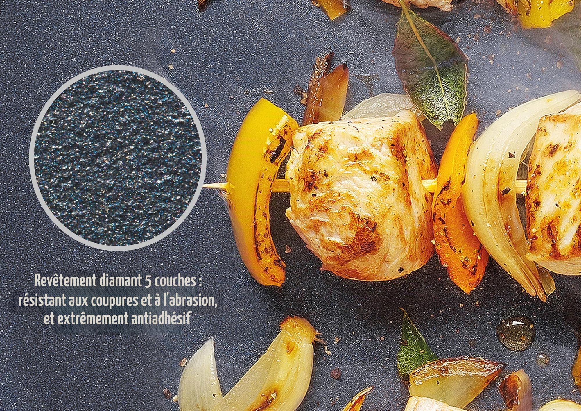 Woll Diamond Lite Wok - Induction -, Ø 26 cm, hauteur 9 cm, avec manche amovible - Convient à tous les types de cuisinières, antiadhésif, fonte d'aluminium