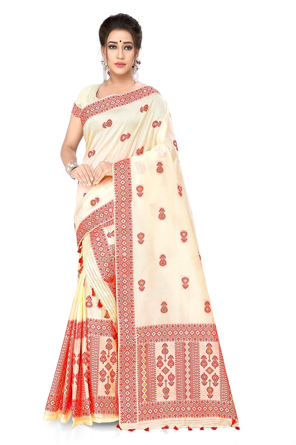 assamese saree style