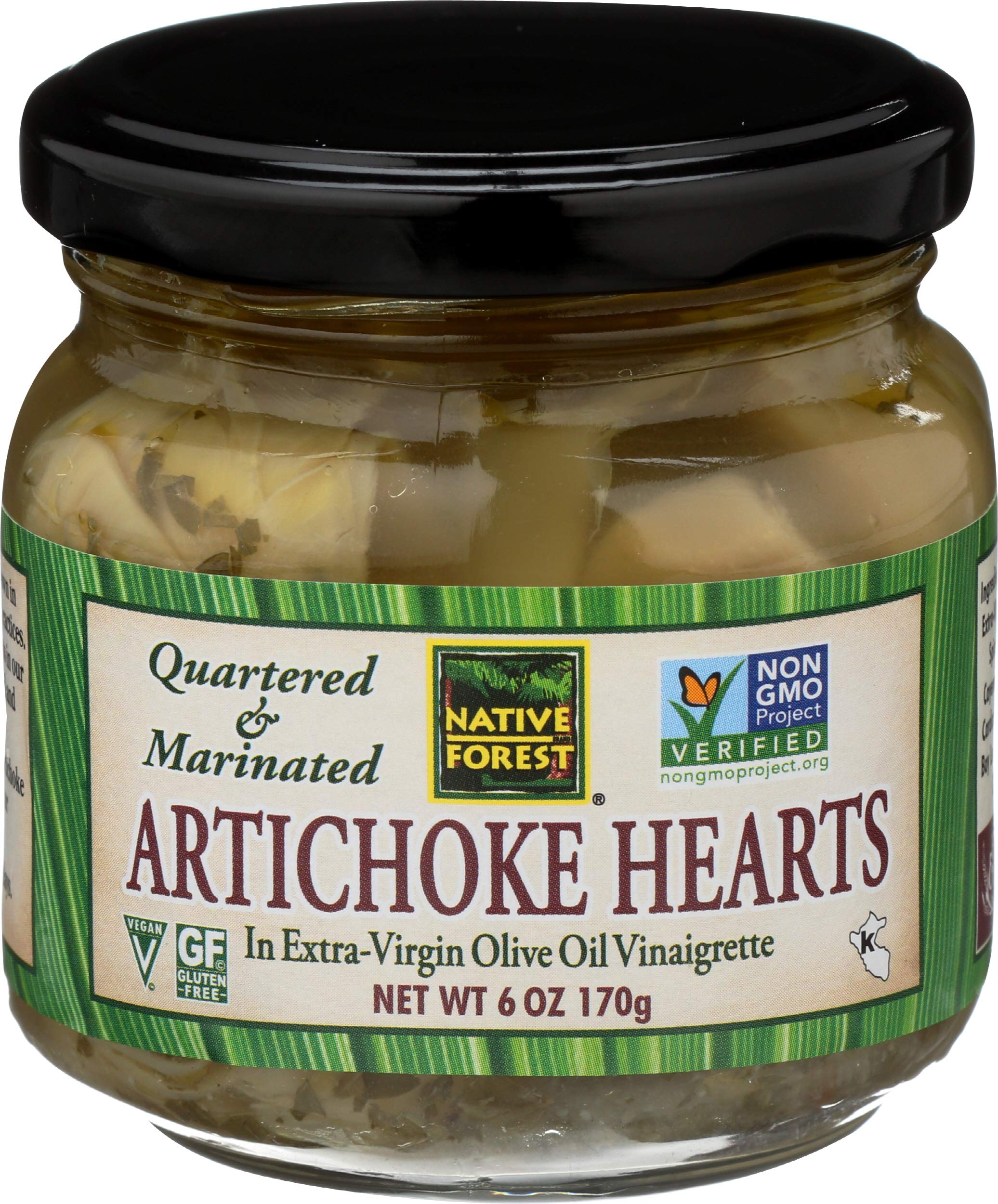 Native Forest, Artichoke Hearts Marinated, 6 Ounce