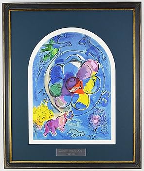 Amazon | マルク シャガール 『 エルサレムウインドウズ ベンジャミン