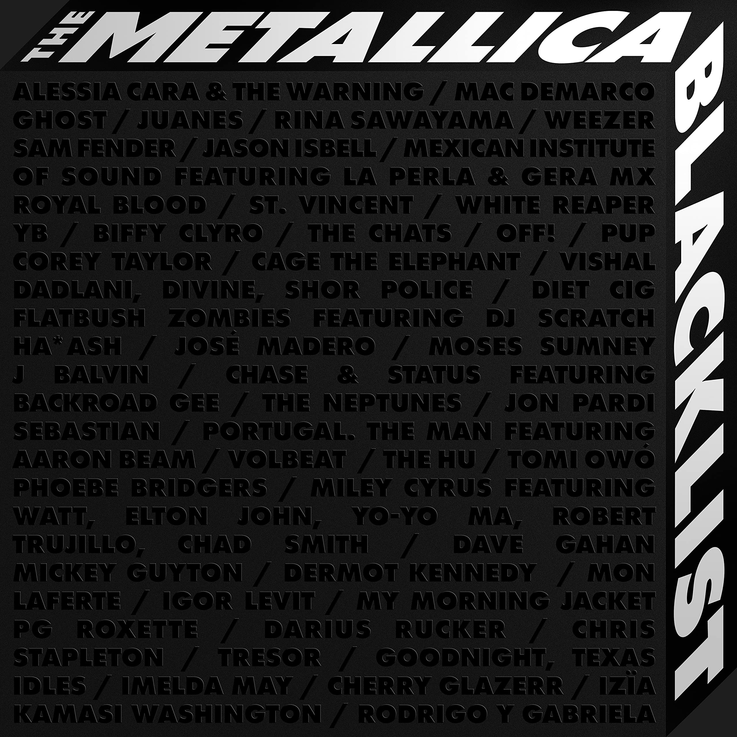 MEYALLICA BLACK LISTメタリカ・ブラックリスト Amazon.com: The Metallica Blacklist: CDs & Vinyl