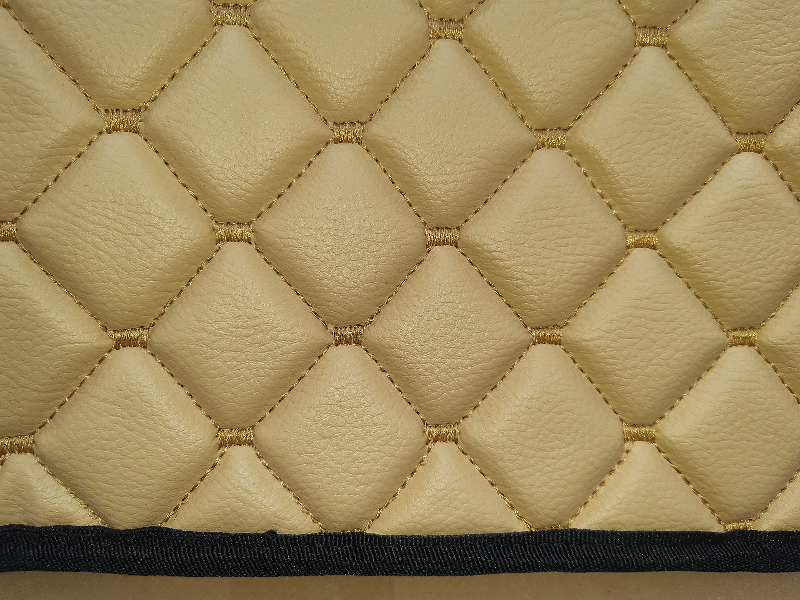 Tapis de tableau de bord en cuir écologique matelassé beige pour la prochaine Scania R conduite à gauche à partir de 2017