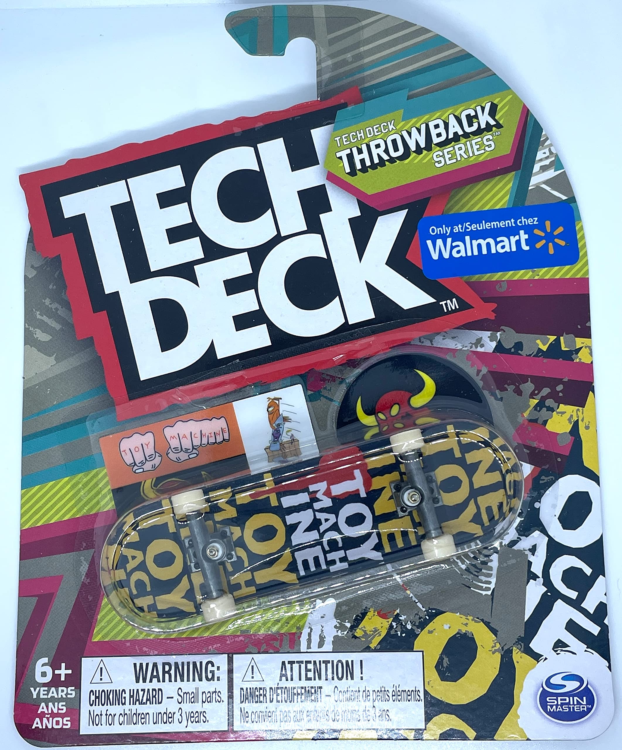TECH Deck - Throwback Series - Toy Machine - Rare