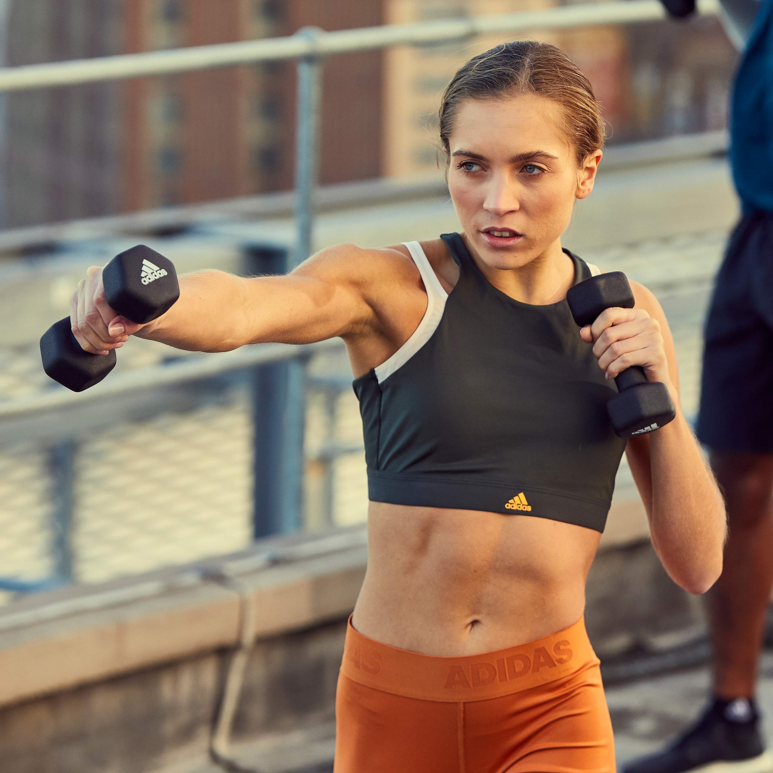 Amazon | アディダス(adidas) ダンベル ブラック 2kg トレーニング