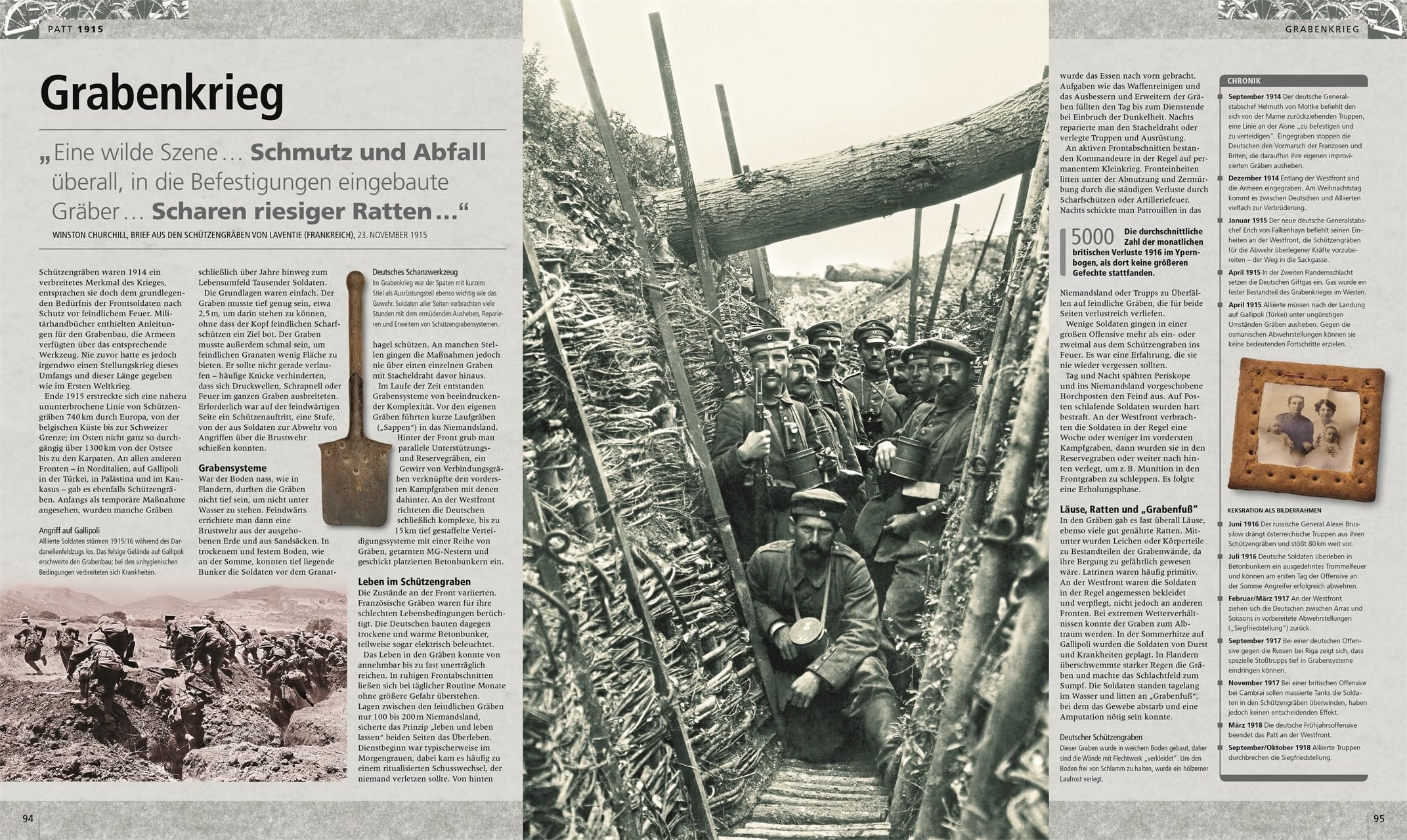 Der Erste Weltkrieg: Die visuelle Geschichte. Gesamtdarstellung des 1. Weltkrieges mit über 700 Fotos, Karten und Illustrationen