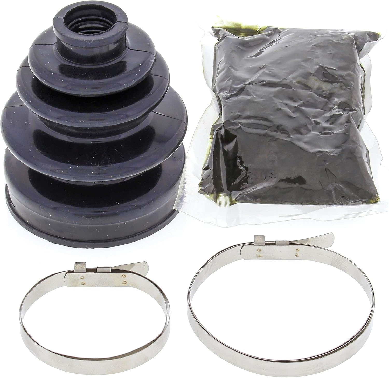 BossBearing CV Boot Repair Kit Front Outer for Yamaha YFM350FW Big Bear 1992 1993 1994 1995 1996