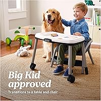Vista 3 de Graco® Table2Table LX Silla alta 6 en 1, flechas con soporte de cabeza para bebés y bandeja extraíble con una mano