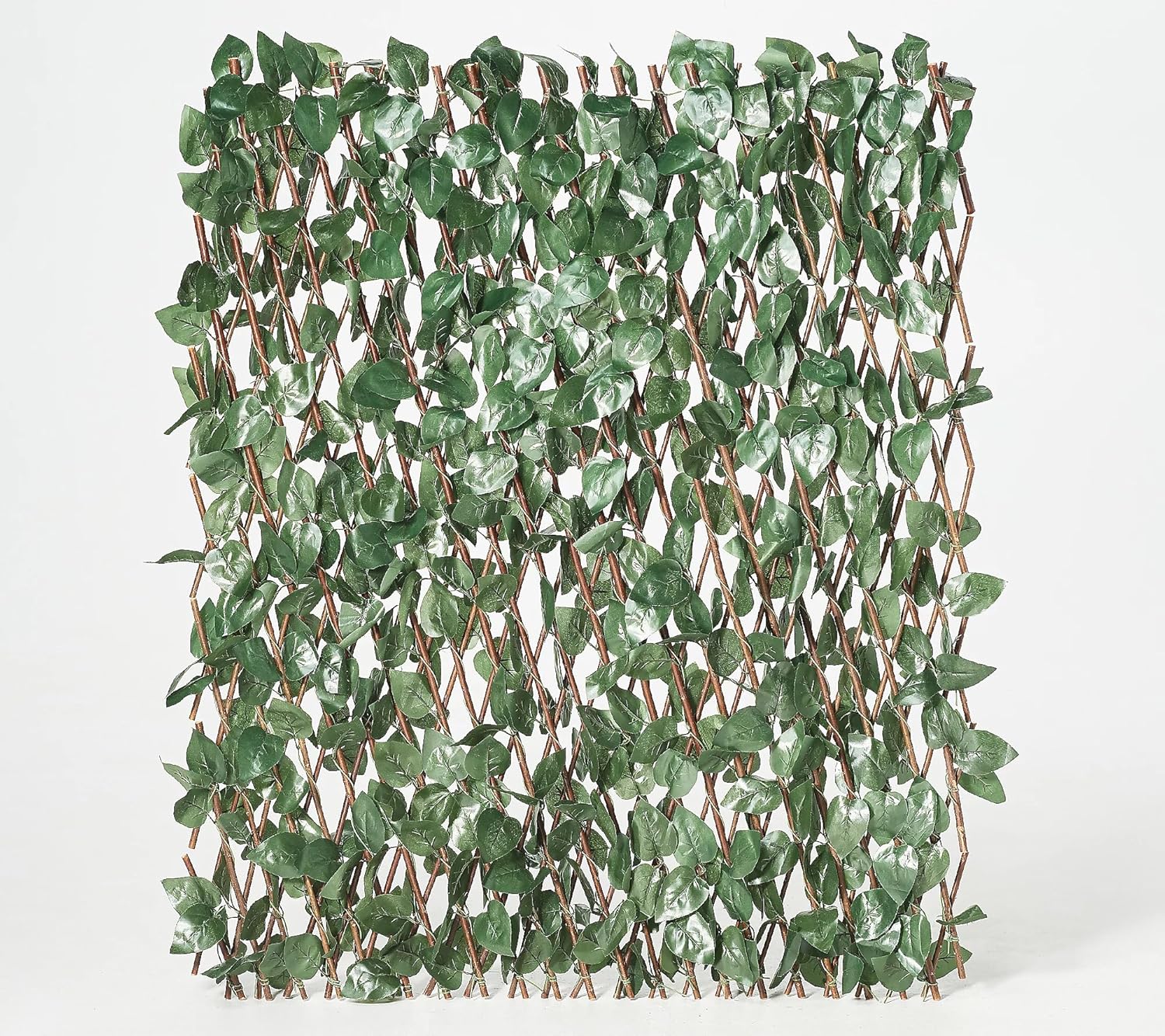 Set of 2 Expandable Faux Ivy Privacy Fences