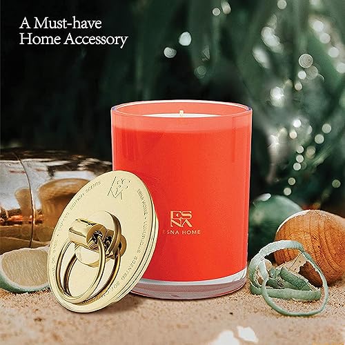 Miniatura 9 de Vela de soja de lujo altamente perfumada, aceites esenciales de lavanda natural, velas de aromaterapia para relajación, regalos únicos para mujeres,