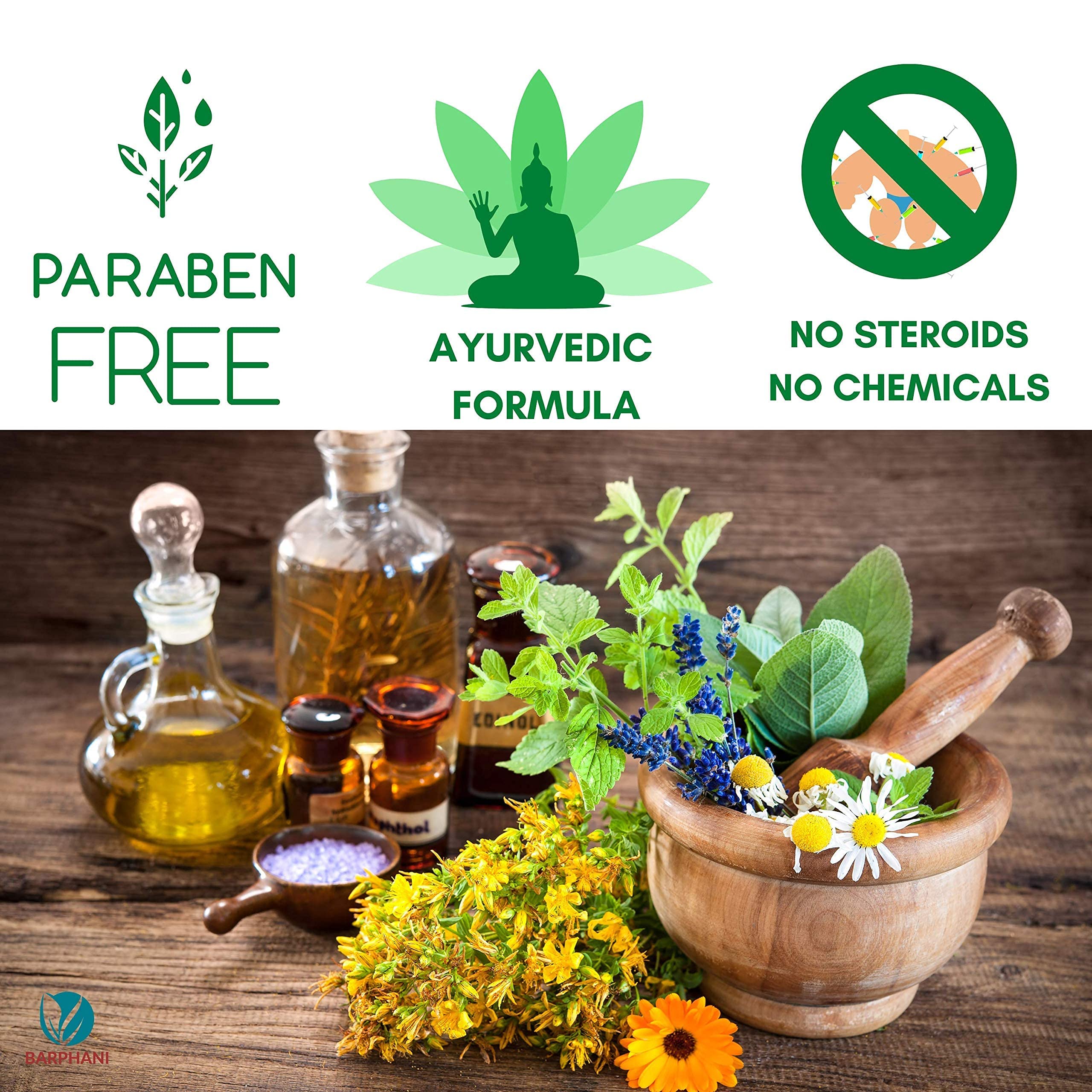 Barphani Maximum Strength Natural Eczema Cream. Ultimate Soothing for Eczema Rashes, Dermatitis