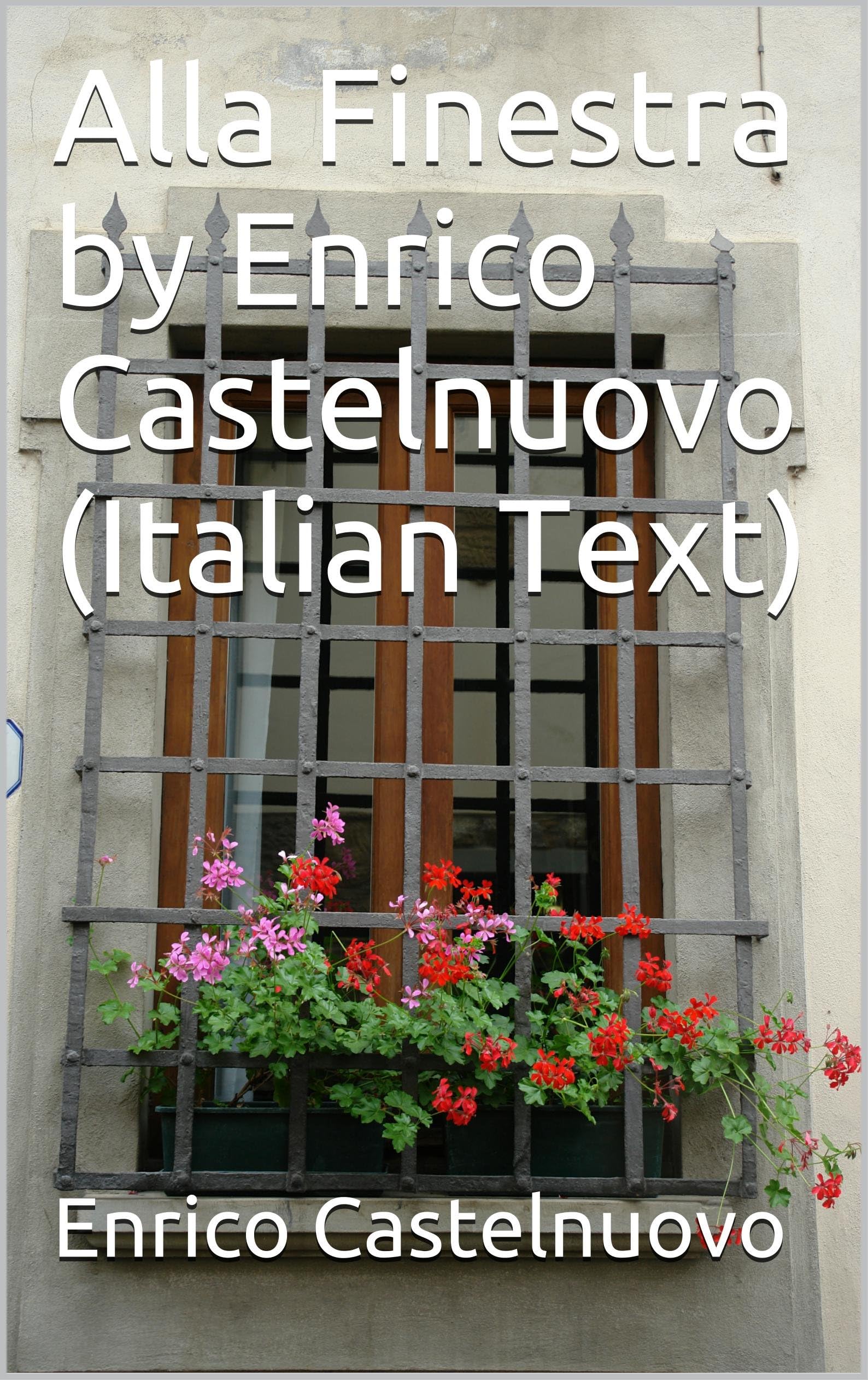 Alla Finestra by Enrico Castelnuovo (Italian Text) (Italian Edition)