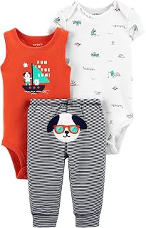 CONJUNTO TRIO CACHORRO CARTERS REGATA 3-Piece Sailboat Little Character Set (24M)