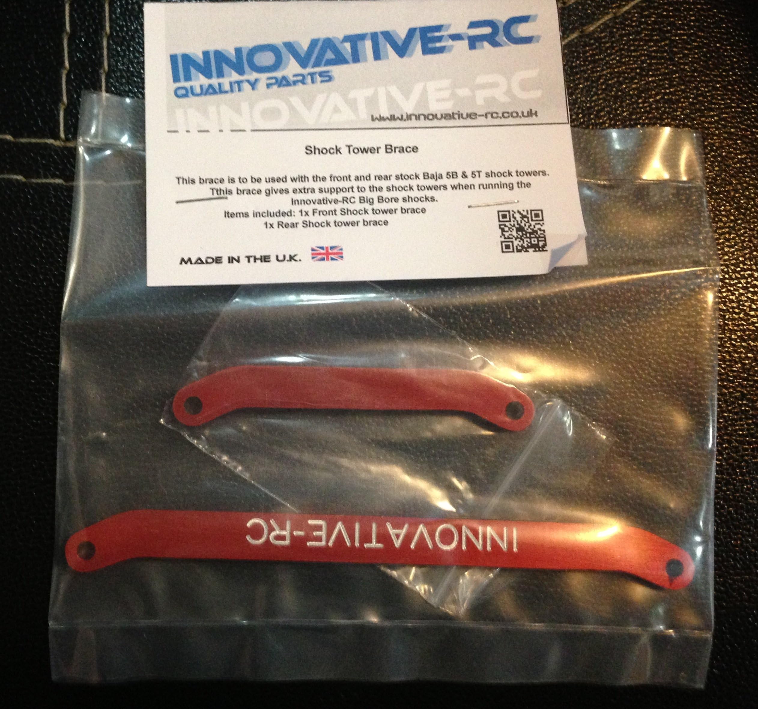 Brand New Innovative RC IRC Shock Tower Brace red