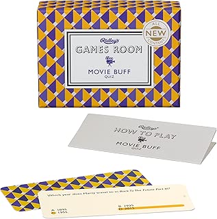 Ridley's Games Movie Buff Second Edition Quiz Card Guessing Game for Kids and Adults - coolthings.us