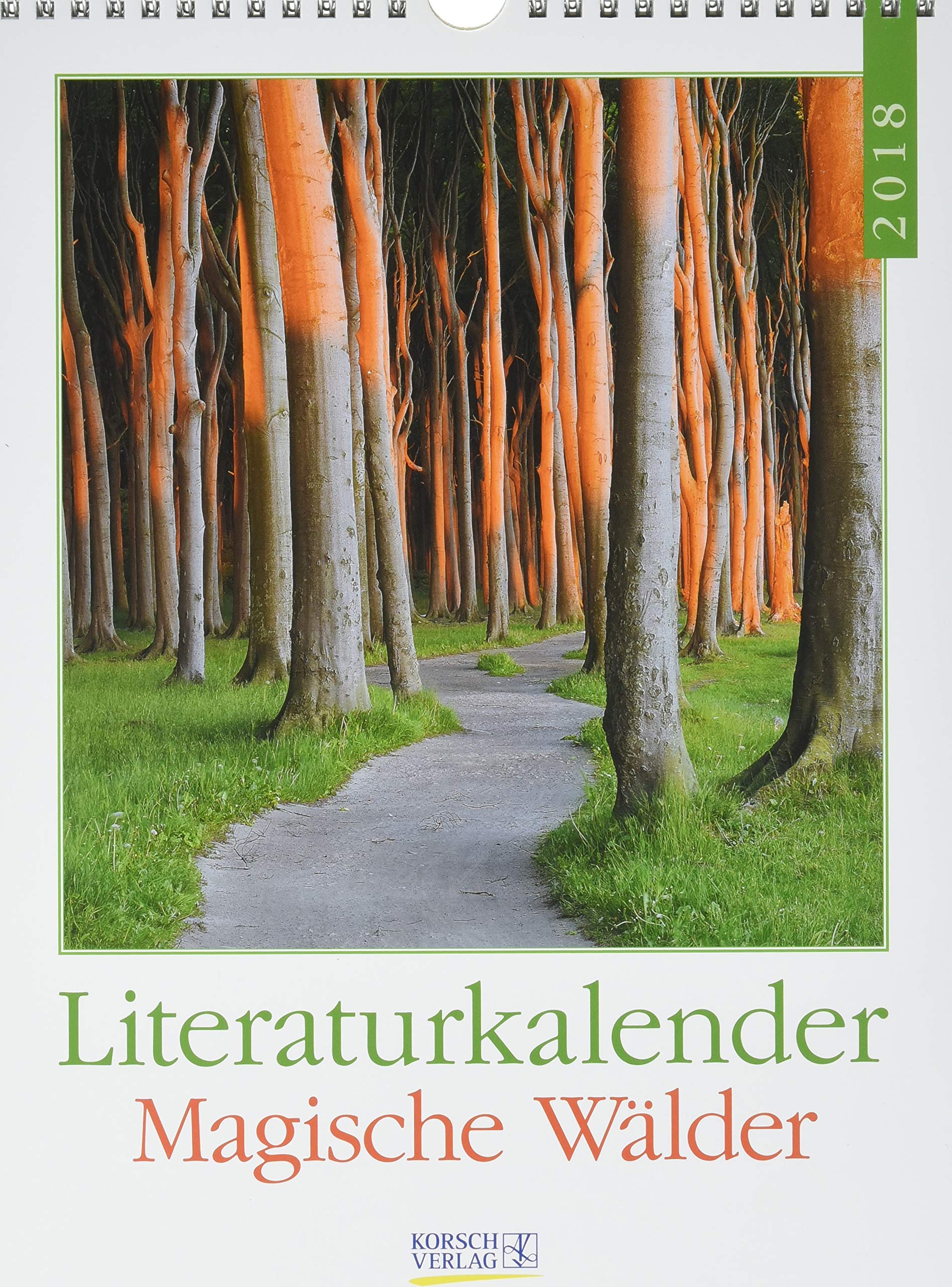 Magische Wälder 2018 Literatur-Wochenkalender