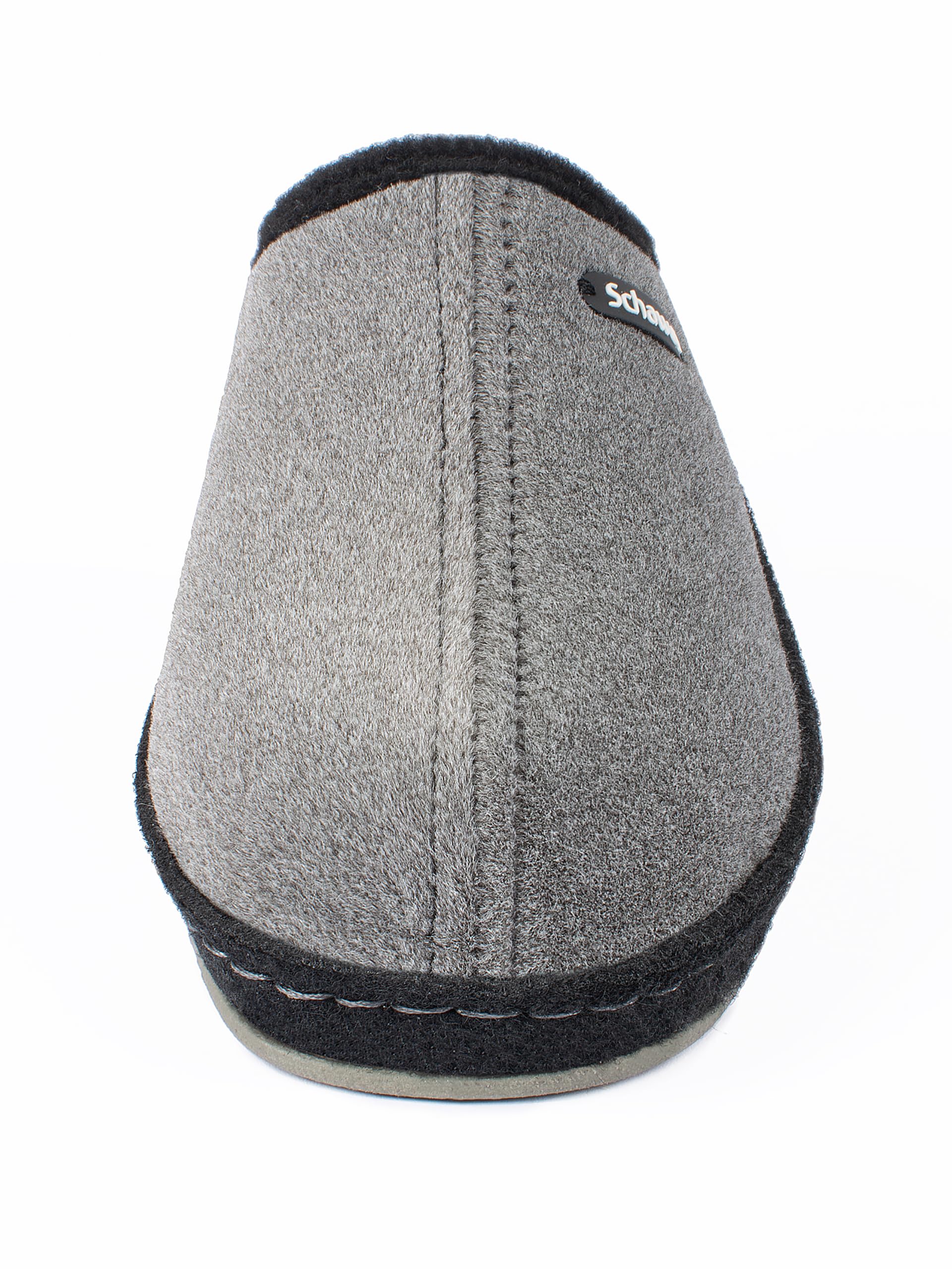 Schawos Zapatillas de estar por casa de fieltro para mujer, de calidad, fabricadas en Alemania, con plantilla anatómica y amortiguación activa del talón