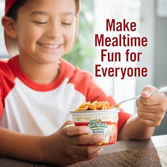 Chef Boyardee Microwavable Mini Bites Spaghetti Rings & Meatballs 220ml