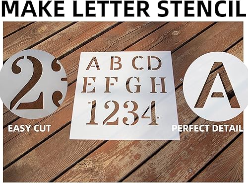 Miniatura 4 de Paquete de 20 hojas de Mylar de 7.5 mil, papel de plantilla de 12 x 12 pulgadas para Cricut, corte láser, plantilla de plástico para acolchar, hojas