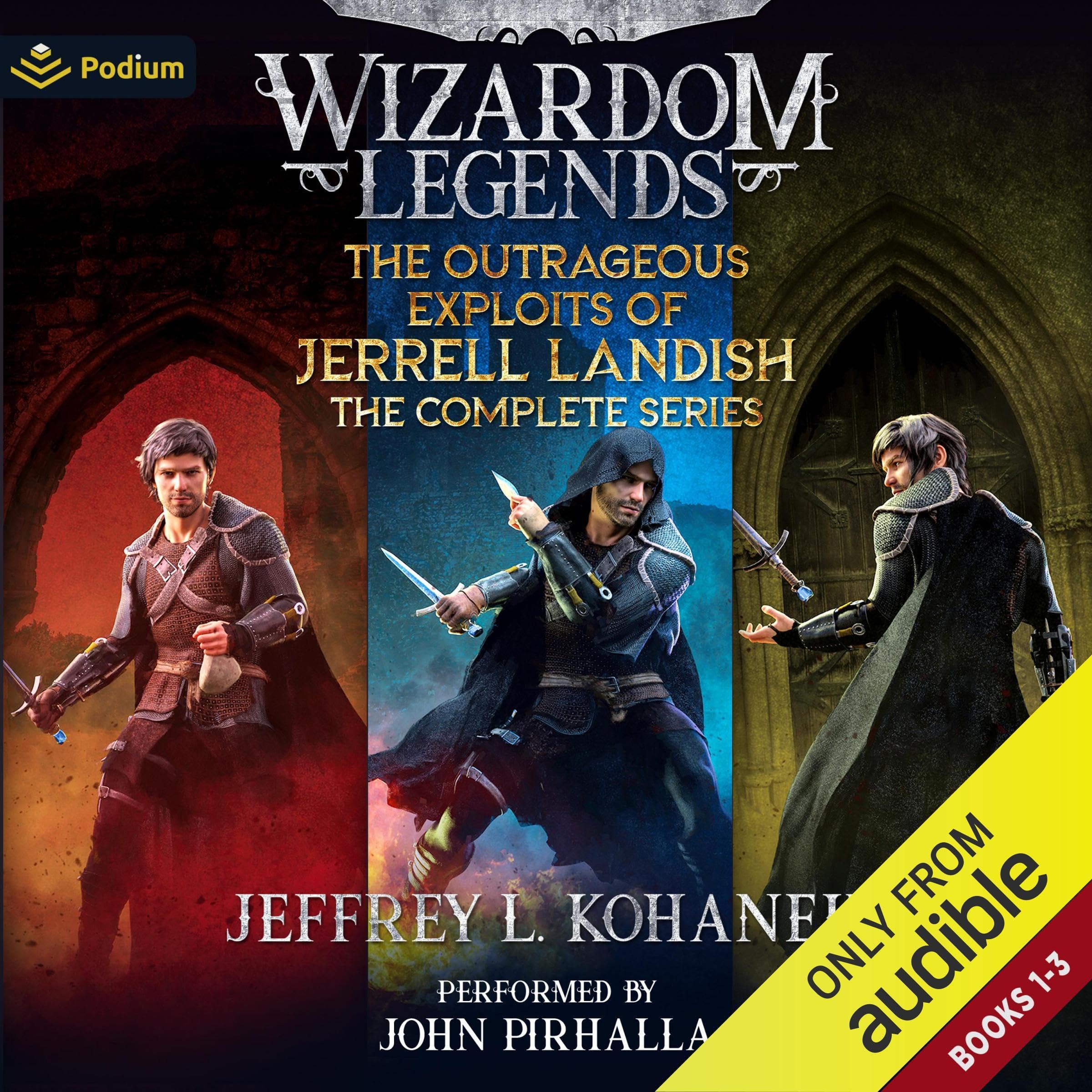 Cover art for The Outrageous Exploits of Jerrell Landish: The Complete Series