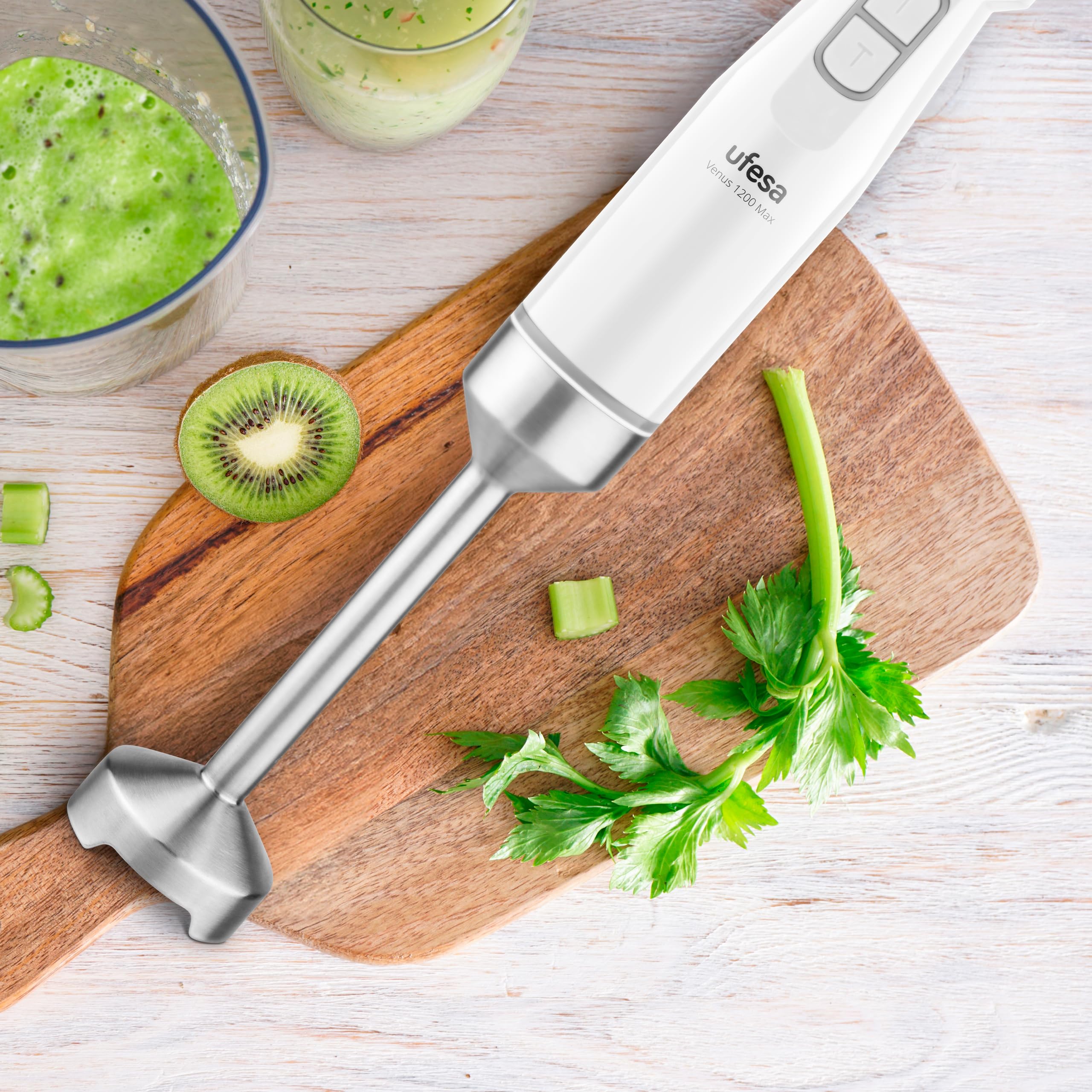 Ufesa Venus Max 1200W Hand Blender with Turbo Function, 4