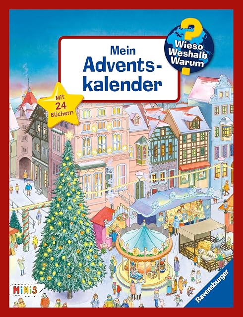Portada de Wieso? Weshalb? Warum? Ravensburger Minis - Mein Adventskalender H26