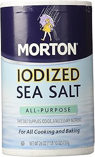 Morton Salt Iodized Sea Salt - 26 oz