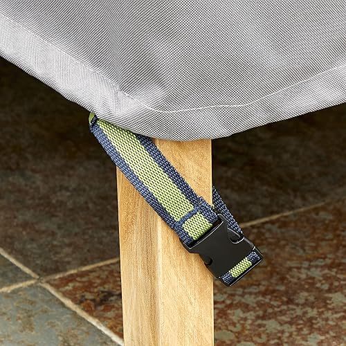 Miniatura 3 de Duck Covers Soteria - Funda impermeable para tumbona de patio de 86 pulgadas, para exteriores, color gris