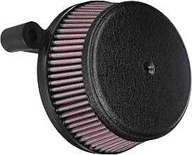 Arlen Ness 18-326 Black Big Sucker Stage I Air Filter Kit with Cover - coolthings.us
