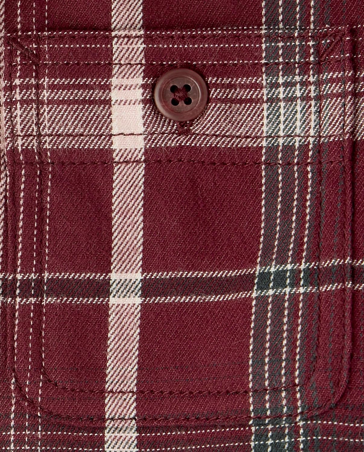 The Children's Place Boys' Long Sleeve Plaid Flannel Hooded Button Up Shirt