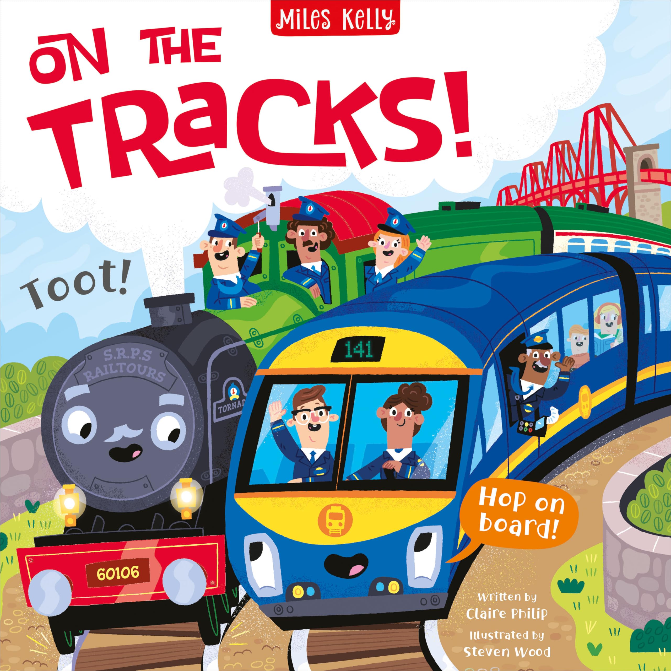 On the Tracks! by Miles Kelly (Paperback Book)