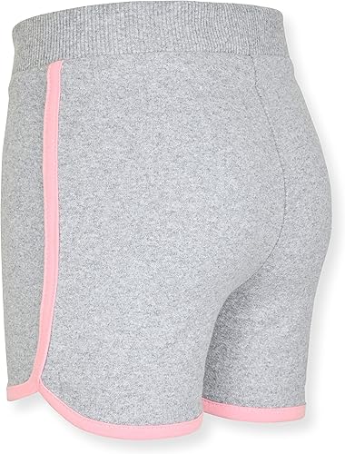 Miniatura 8 de Studio 3 Paquete de 3 pantalones cortos para niñas, pantalones cortos de algodón con diseño de delfín de rizo francés para niñas, sala de estar,