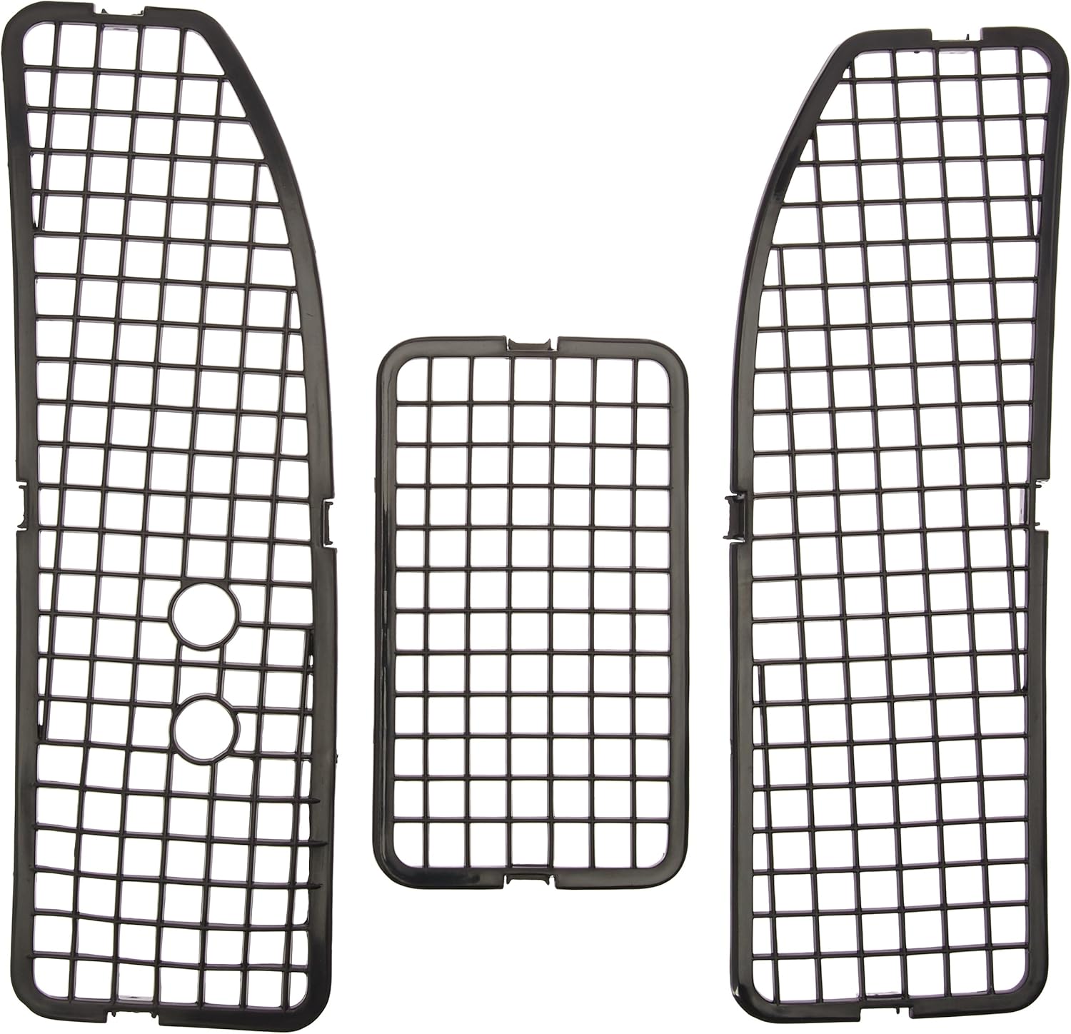 Trim Parts 4510 1968-1972 El Camino/GTO/Grand Prix/ 1971-1972 Chevy/GMC Truck /1970-1972 Monto Carlo, Cowl Grille (3-Piece Set)