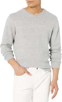 Midweight V-Neck Sweater 