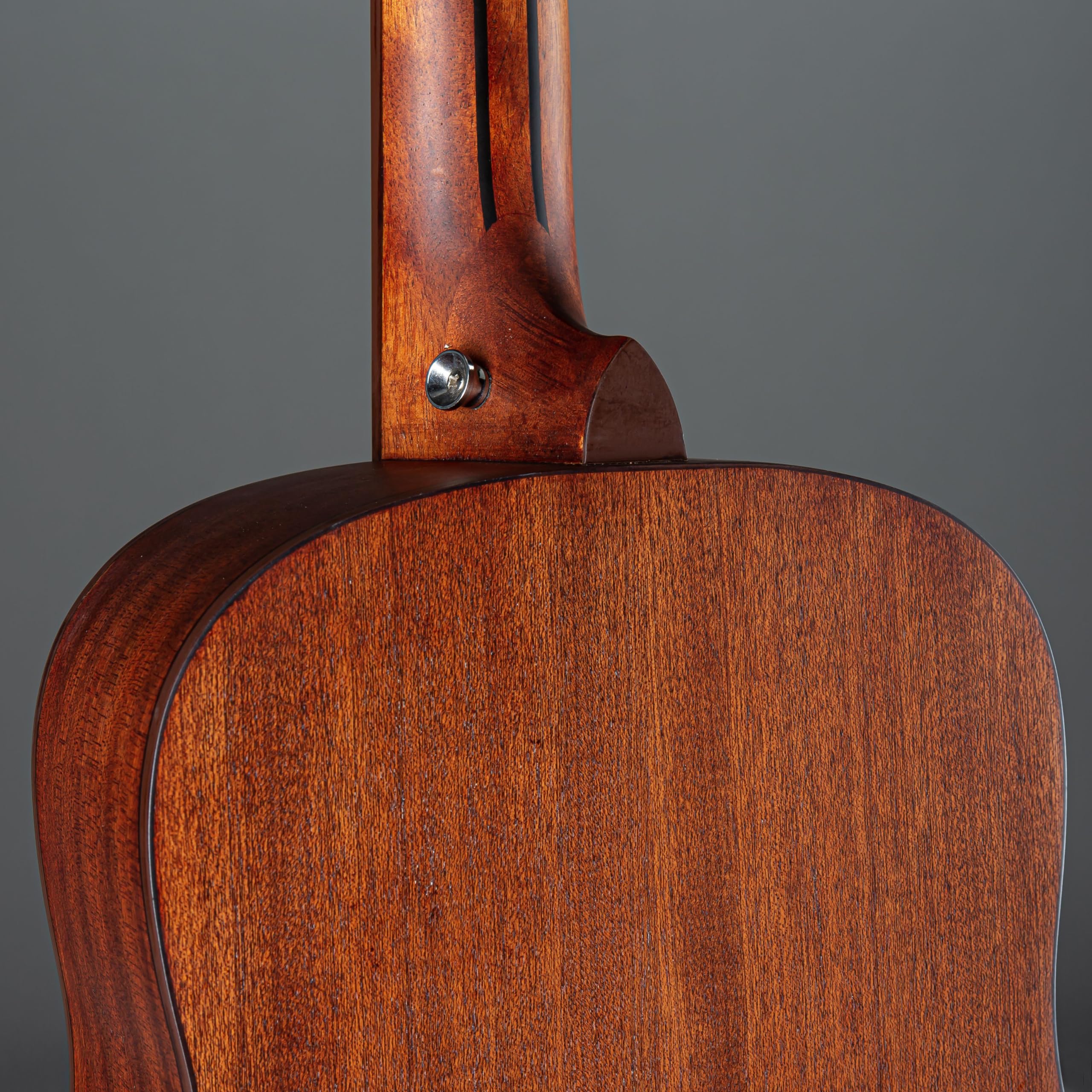 Red Hill Westerngitarre, Akustik-Gitarre für Anfänger und Einsteiger, 3/4 Gitarre, Dreadnought Mini mit Natural Fichtendecke, ideal als Reisegitarre
