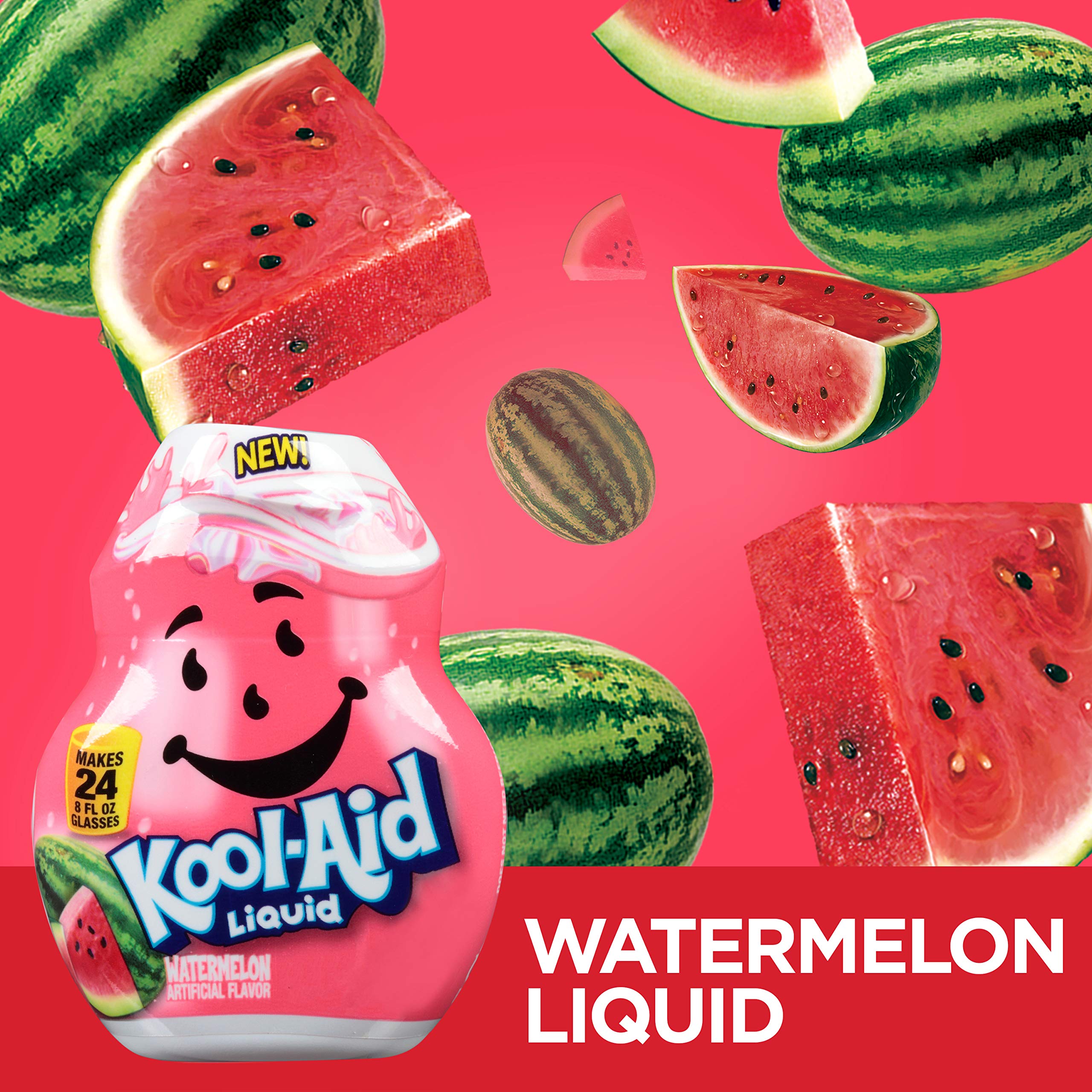 Buy KoolAid SugarFree Watermelon Zero Calories Liquid Water Enhancer 1 Count 1.62 fl oz Online