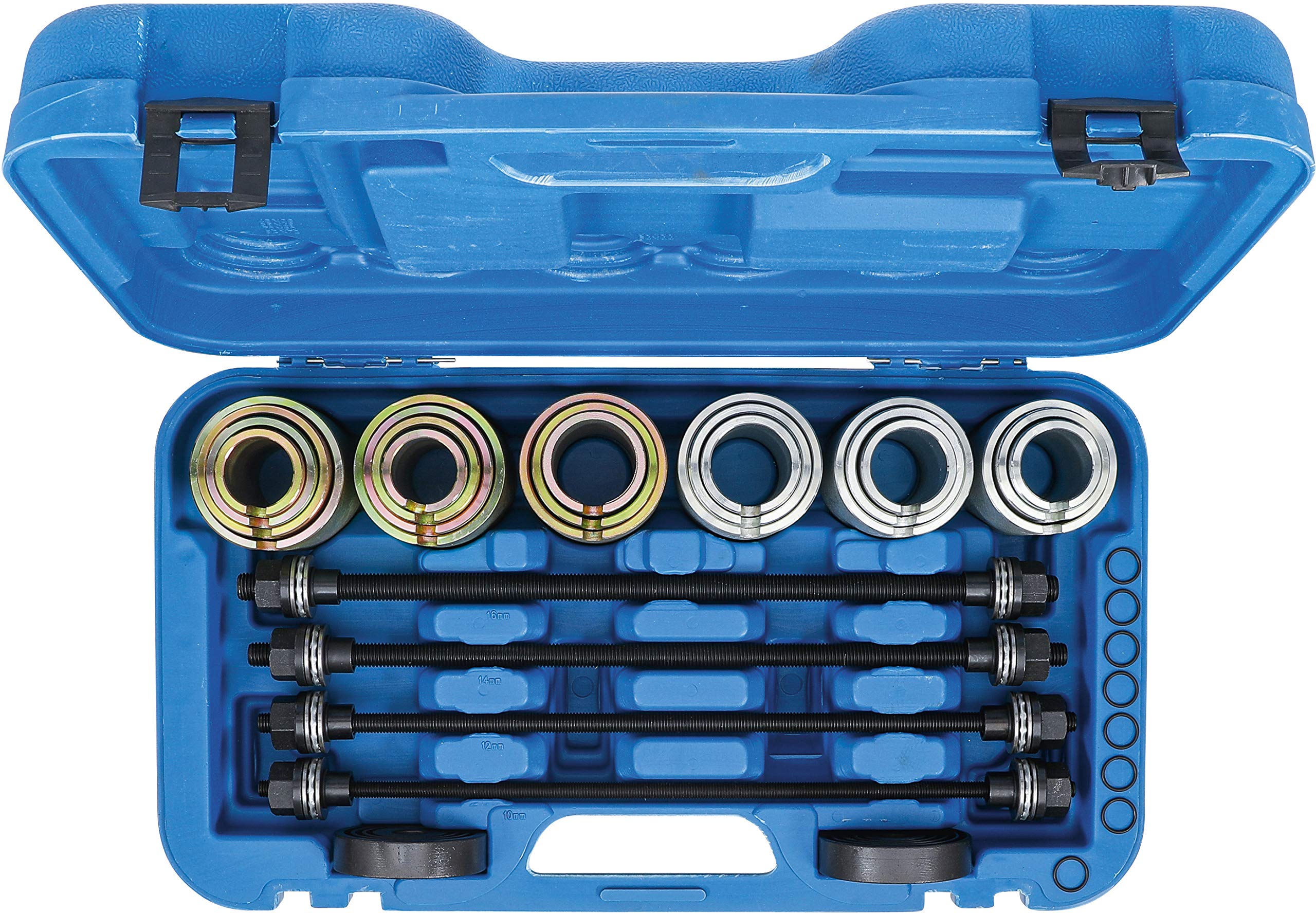 BGS 67302 | Juego de extractores de silent blocks | con 4 husillos | 26 piezas