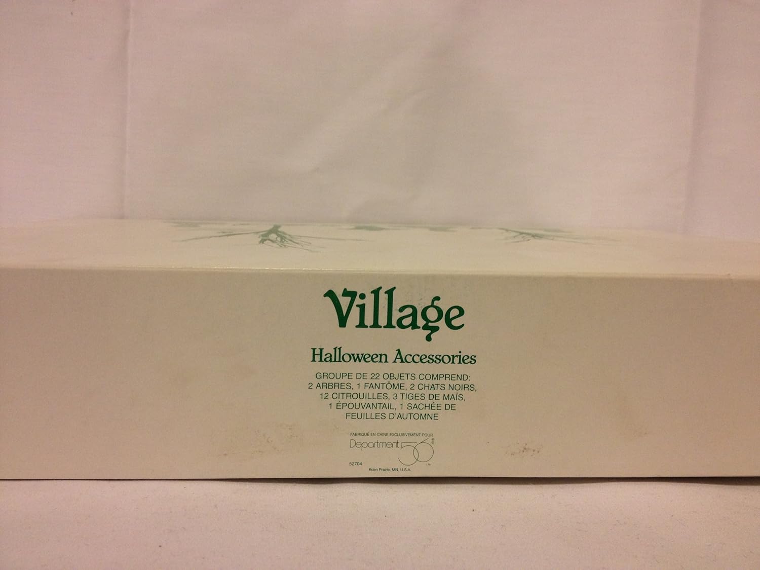department 56 Halloween 22 piece Accessories Village Collection building #52704 dept 56
