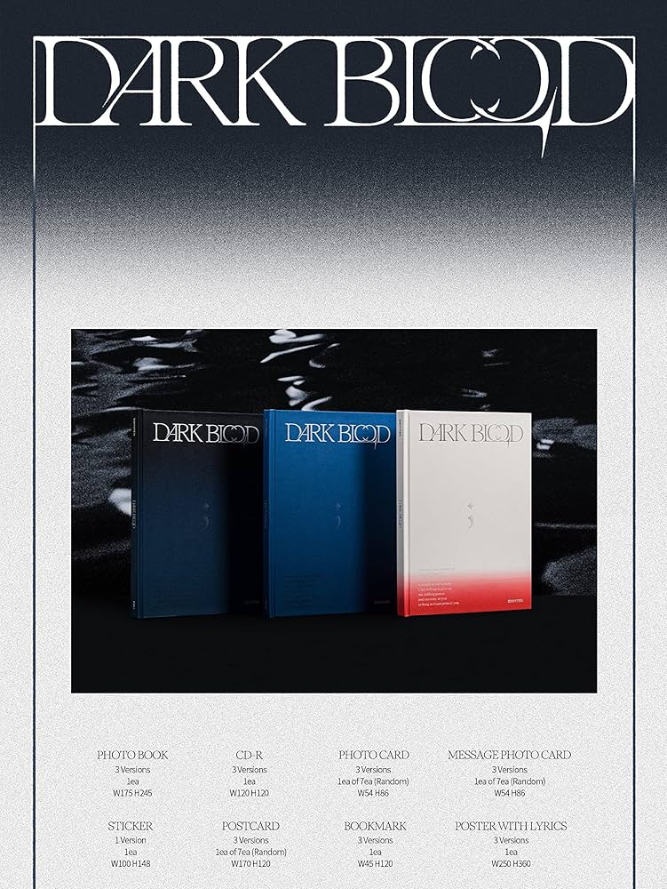 Amazon.co.jp: ENHYPEN 'DARK BLOOD' (韓国盤）: ミュージック