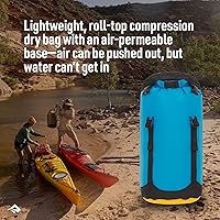 Vista 2 de Sea to Summit eVac Bolsa de compresión impermeable, saco de compresión impermeable, 5 litros, gris de alta resistencia