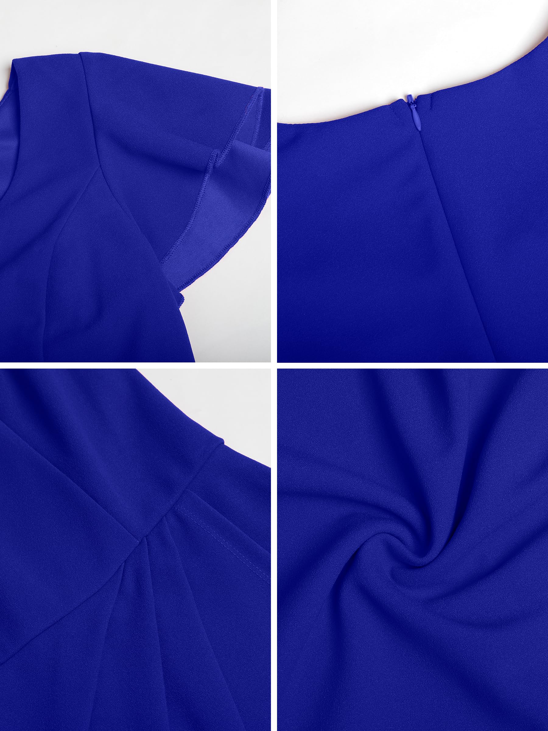 Missufe Vestido corto para mujer, vestido de cóctel, vestido de fiesta, mini vestido bodycon elegante