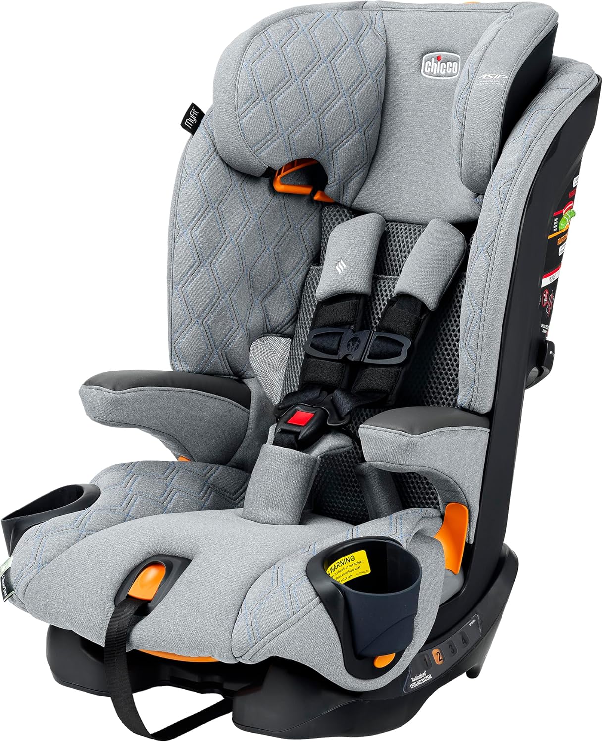 Chicco MyFit Harness + Booster Car Seat, 5-Point Harness and High Back Seat