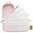 NaturalCozy 5-Piece Rectangle Storage Basket Set- Natural Cotton Rope Woven Baskets for Organizing! Small Basket for Montessori, Baby Nursery, Dog Toy Baskets, Cat Toy Box, Bathroom Organization Bin