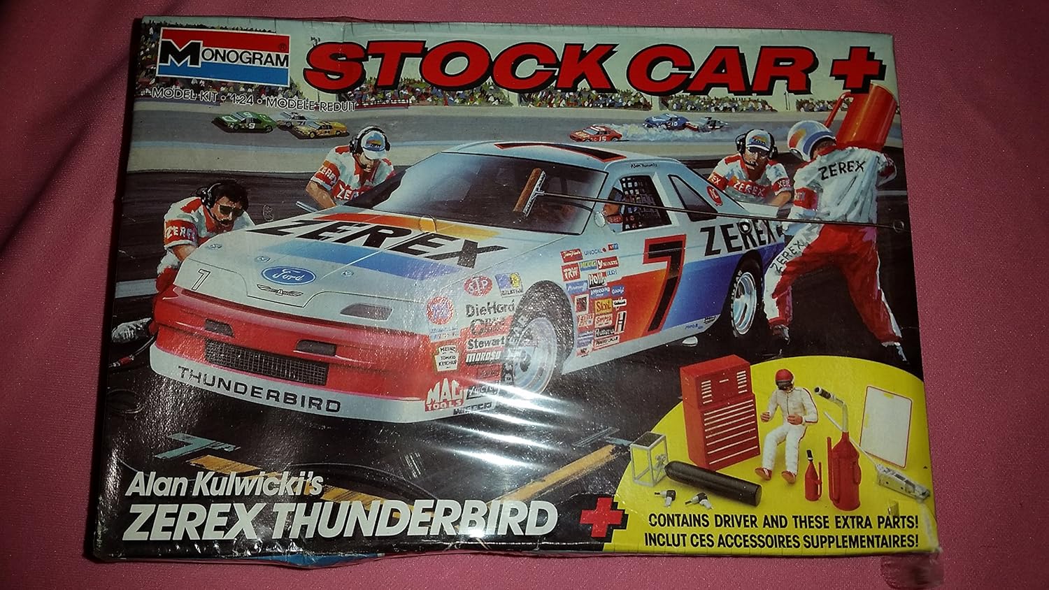Monogram Alan Kulwicki's Zerex Thunderbird Model Kit