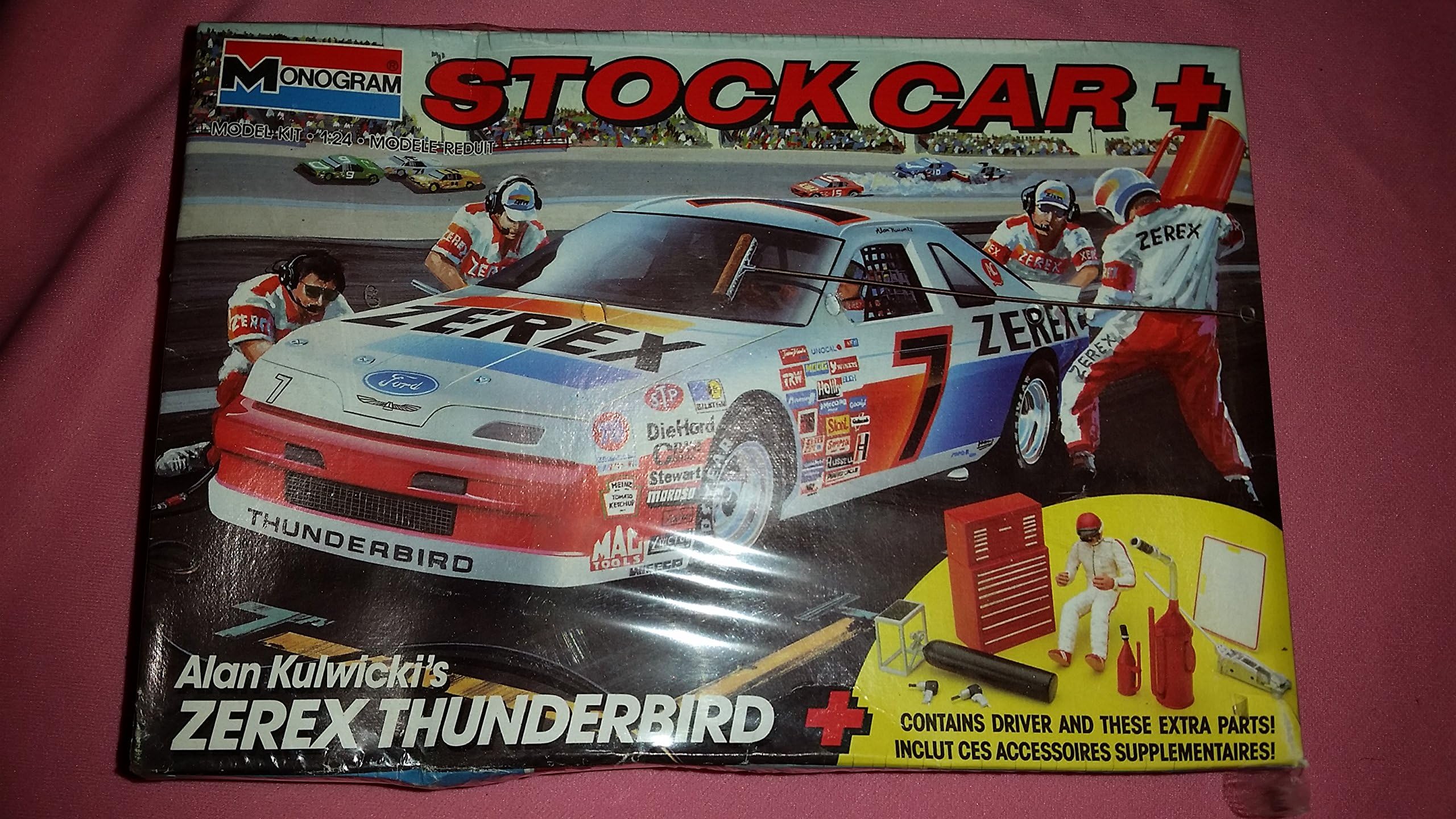 Monogram Alan Kulwicki's Zerex Thunderbird Model Kit