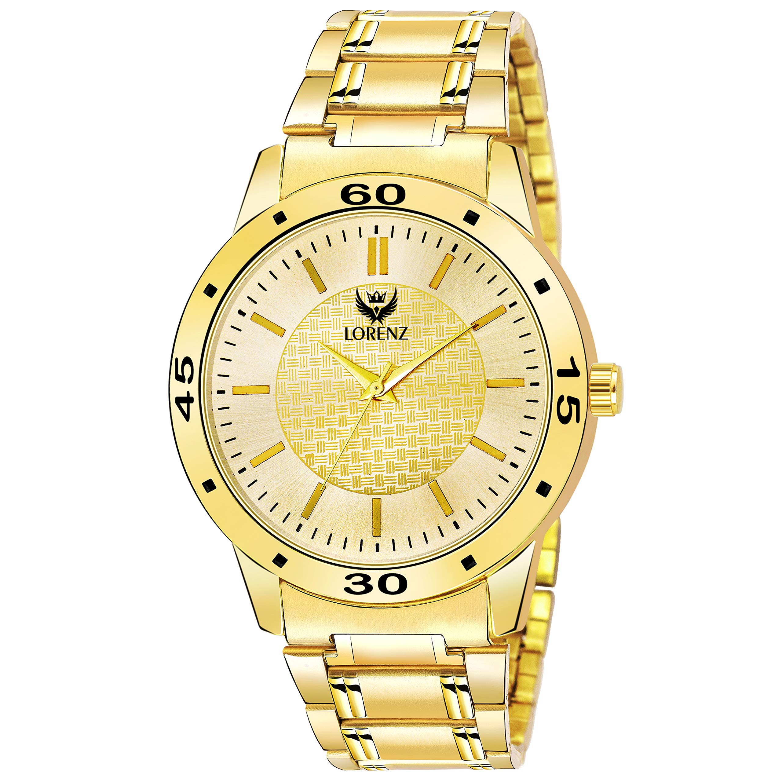 LORENZ Golden Dial Mens Watch | Watch for Boys- MK-309K (B07Y8JVSPL) Amazon Price History, Amazon Price Tracker